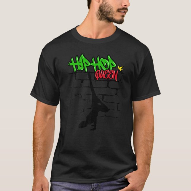 Camiseta Dança de Drivers de Dança de Hip Hop Dance Grafite (Frente)