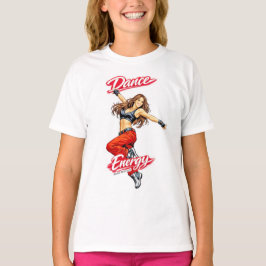 Camiseta Dança de Energia e Liberdade