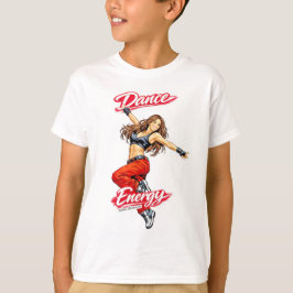 Camiseta Dança de Energia e Liberdade