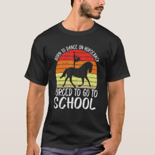 Camiseta Dança de Equitação em Cavalo Equitação de Cavalo 1