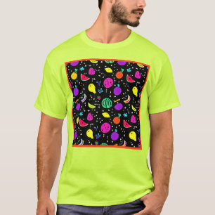 Camiseta Dança de Fruta Neon Energetizada