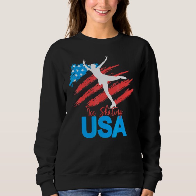 Camiseta Dança De Ice Com Suporte Para O Sinalizador Usa Da (Frente)
