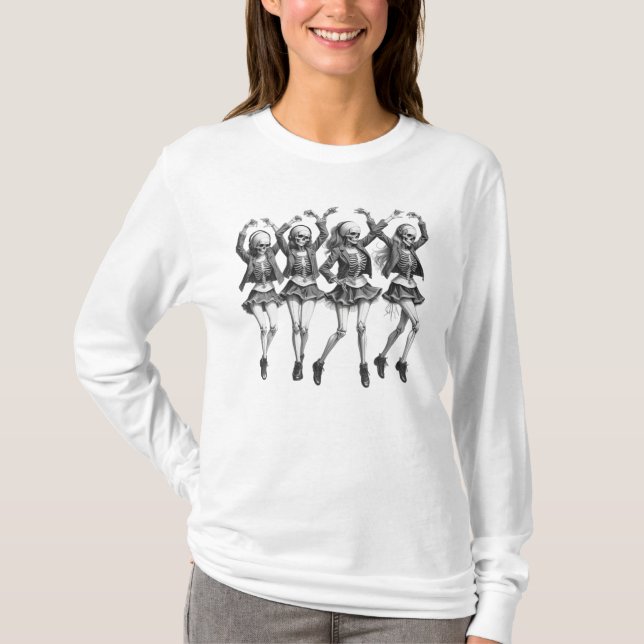 Camiseta Dança de Mulheres Mortais (Frente)