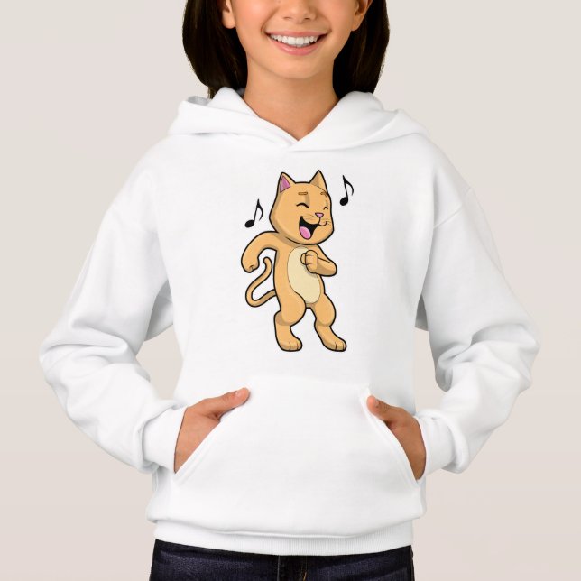 Camiseta Dança de Música Cat (Frente)