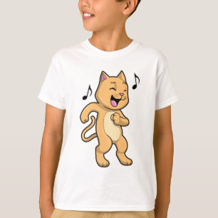 Camiseta Dança de Música Cat