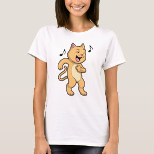 Camiseta Dança de Música Cat