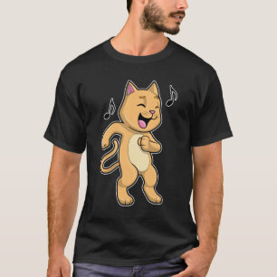Camiseta Dança de Música Cat