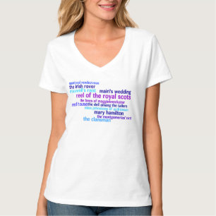 Camiseta Dança de País Escocês Favorita