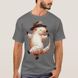 Camiseta Dança de Pangolin Bonito