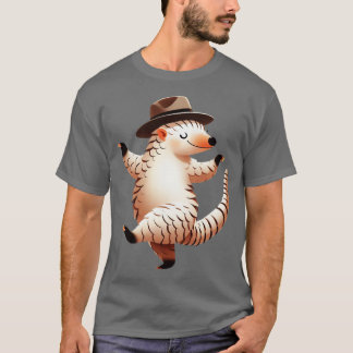 Camiseta Dança de Pangolin Bonito
