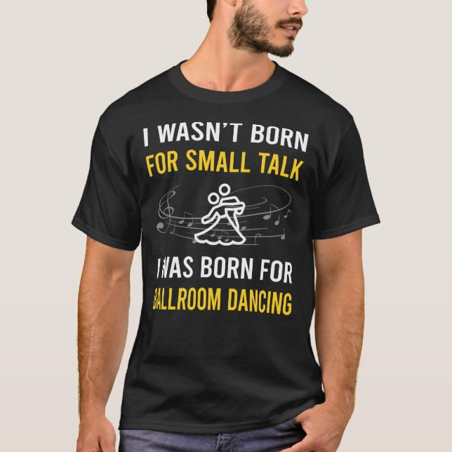 Camiseta Dança de Salão Small Talk (Frente)