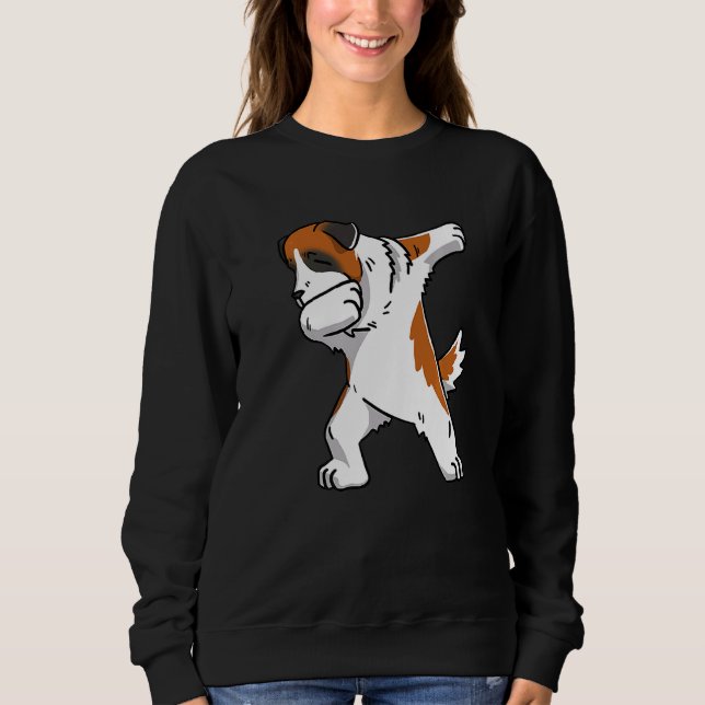 Camiseta Dança de sapateira Bernard Dog Santo (Frente)