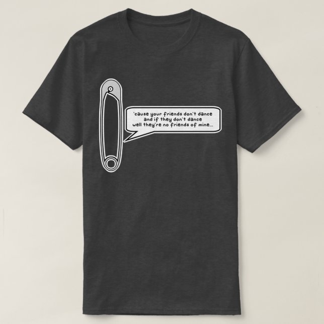 Camiseta dança de segurança (Frente do Design)