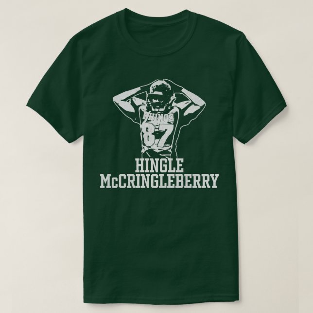 Camiseta Dança de Toque Excessiva de Hingle McCringleberry (Frente do Design)