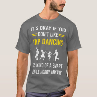 Camiseta Dança de Toques de Hobby do Smart Pessoas