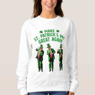 Camiseta Dança de Trump Fazer Rua. Excelente do Dia de Patr