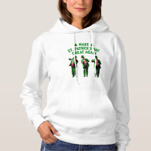 Camiseta Dança de Trump Fazer Rua. Excelente do Dia de Patr