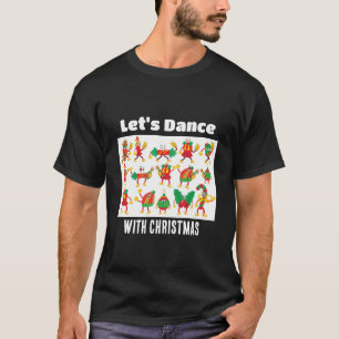 Camiseta dança de vamos com natal