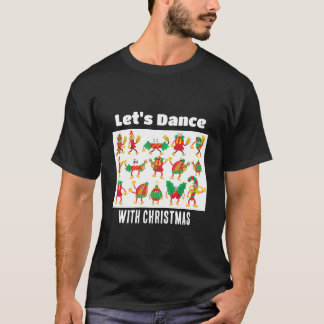 Camiseta dança de vamos com natal