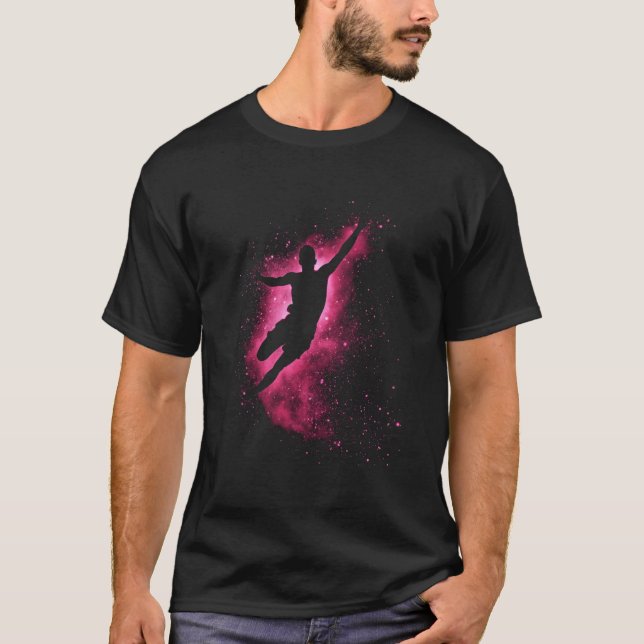 Camiseta Dança, Dinâmico, Energia (Frente)