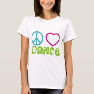 Camiseta Dança do amor da paz