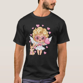 Camiseta Dança do Cupido e do Coelho