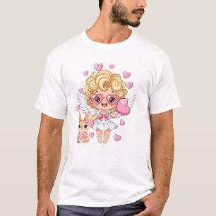 Camiseta Dança do Cupido e do Coelho