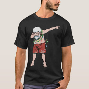 Camiseta dança do papai noel do Havaí Mele Kalikimaka chris