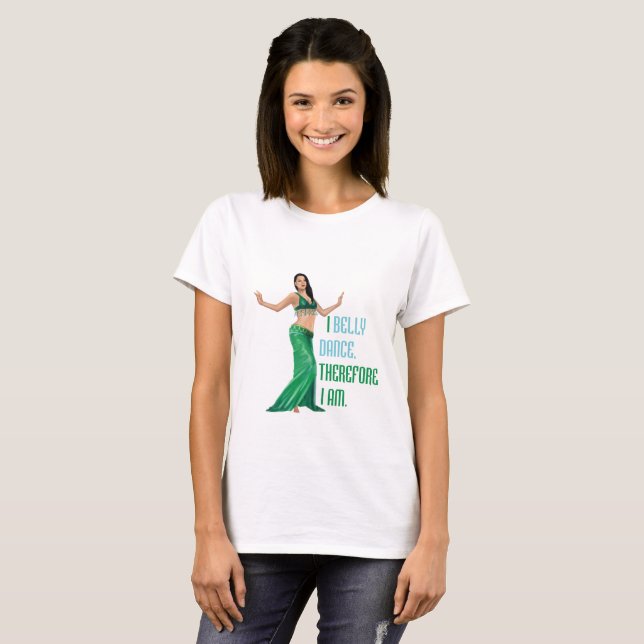 Camiseta Dança do ventre de Muhibbah (Frente Completa)