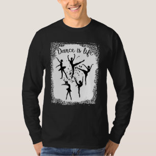 Camiseta Dança É Balé De Vida Dançando Ballerina Teen Adole