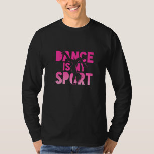 Camiseta Dança É O Meu Anel De Salto De Rap De Disparo Do E