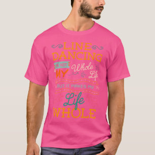 Camiseta Dança em Linha Dança Coreografada Professor Grupo 