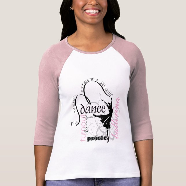 Camiseta Dança em Pointe (Frente)