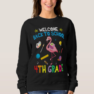 Camiseta Dança Estudantil do Flamingo Dia de Volta às Aulas