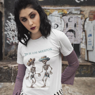 Camiseta Dança Eterna Dia de los Muertos Calaveras