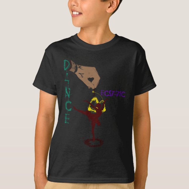 Camiseta Dança Extática Llerina Dançarina Num Tutu Freestyl (Frente)