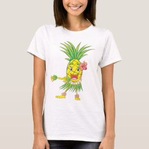 Camiseta Dança feita sob encomenda do dançarino de Hula do