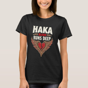 Camiseta Dança Haka Ritual do Guerreiro Maori Cultura da No
