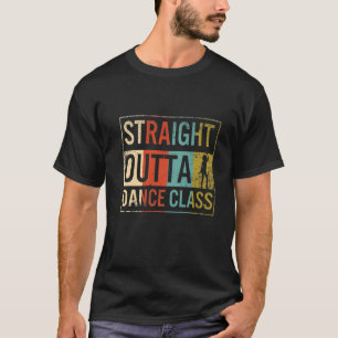 Camiseta Dança Hetero fora da classe dançarina Dançarina