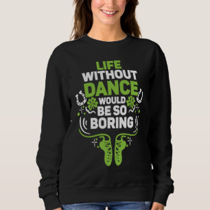 Camiseta Dança Irlandesa Dia de São Patrício Reel Garota Sa