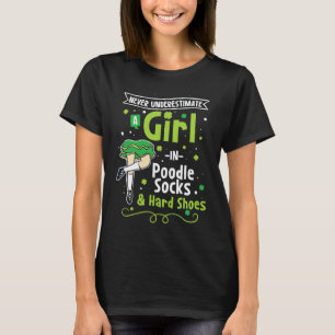 Camiseta Dança Irlandesa Meias de Poodle I Stepdance Dança 