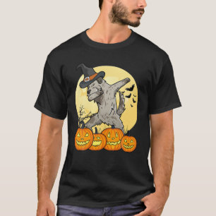 Camiseta Dança Irlandesa Wolfhound Dab Dance Engraçado Ca