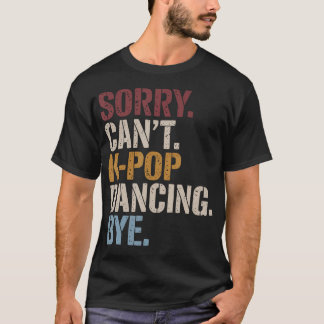 Camiseta Dança K-Pop Música Pop Coreana Dança Coreia do Sul