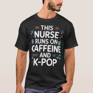 Camiseta Dança K-Pop Música Pop Coreana Enfermeira Médica S