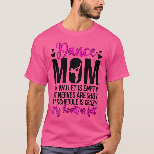 Camiseta Dança Mãe Engraçada Dançando Mãe Dançando Dançarin (Frente)
