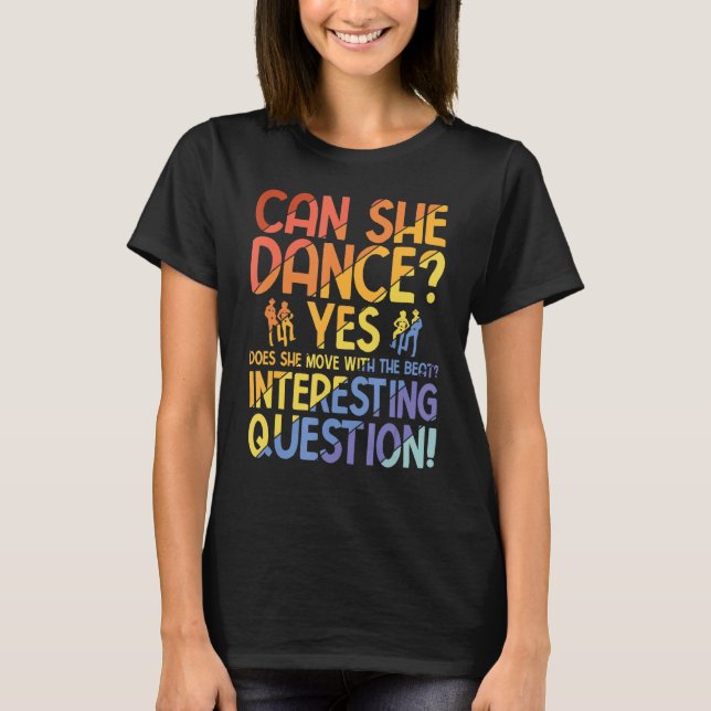 Camiseta Dança Moderna Para Um Dançarino (Frente)