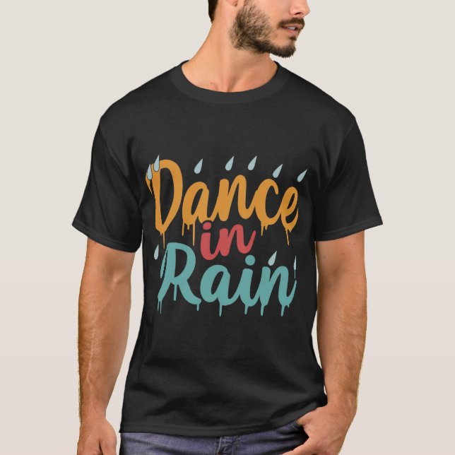 Camiseta Dança na Chuva (Frente)