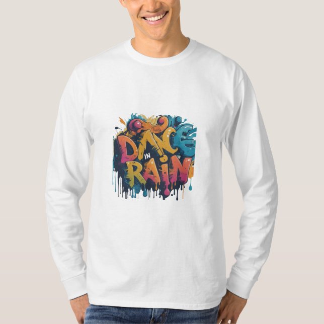 Camiseta Dança na Chuva (Frente)