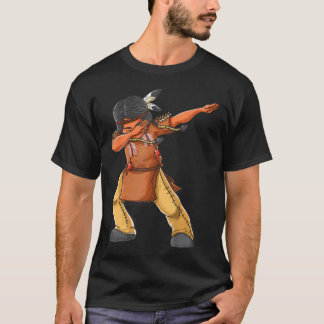 Camiseta Dança Nativa Americana Custa e Engraçada Indiana