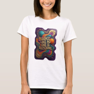 Camiseta Dança Ouro Fresco COMO SE NINGUÉM ESTIVESSE OLHAND